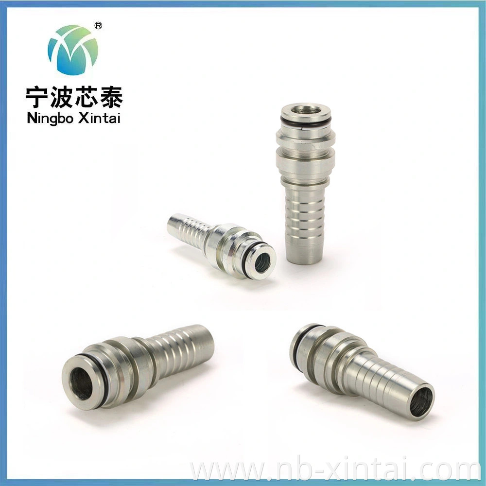 60011 Round 60 Degree SAE Staplelok Hydraulic Hose Male Fitting